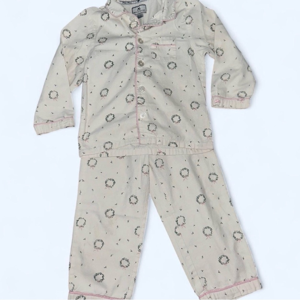 Girls Somerset Wreath Pajama Set - Picture 2 of 8